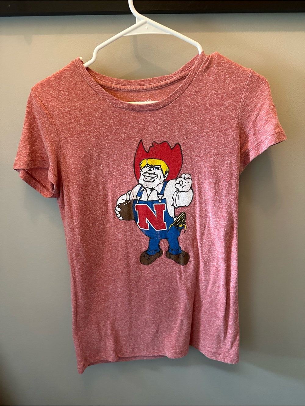 Women’s Red Graphic Husker T-Shirt